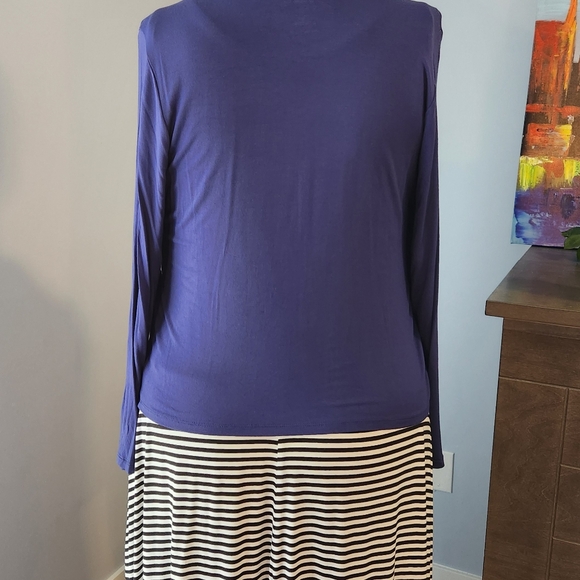 Blue Super Soft Tie-Front Cardigan - Picture 8 of 9